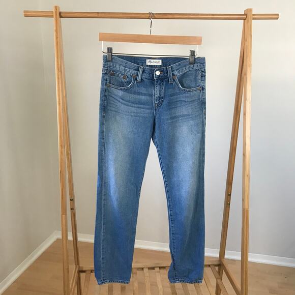 Madewell • Medium Wash Straight Leg Jeans - Picture 1 of 7